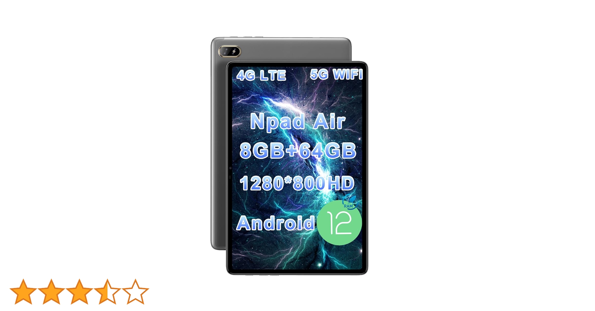 Amazon.co.jp: タブレット 10インチ, 𝗡-𝗼𝗻𝗲 𝗡𝗣𝗮𝗱 𝗔𝗶𝗿